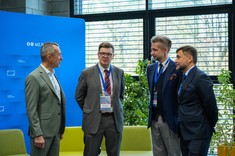 Od lewej:  prof. G. Ostasz, prof. Z.  Pater, dr hab. inż. M. Gąsior ,
