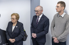 Od lewej: Z. Kalita, prof. PRz P. Jankowski-Mihułowicz, D. Hajduk,